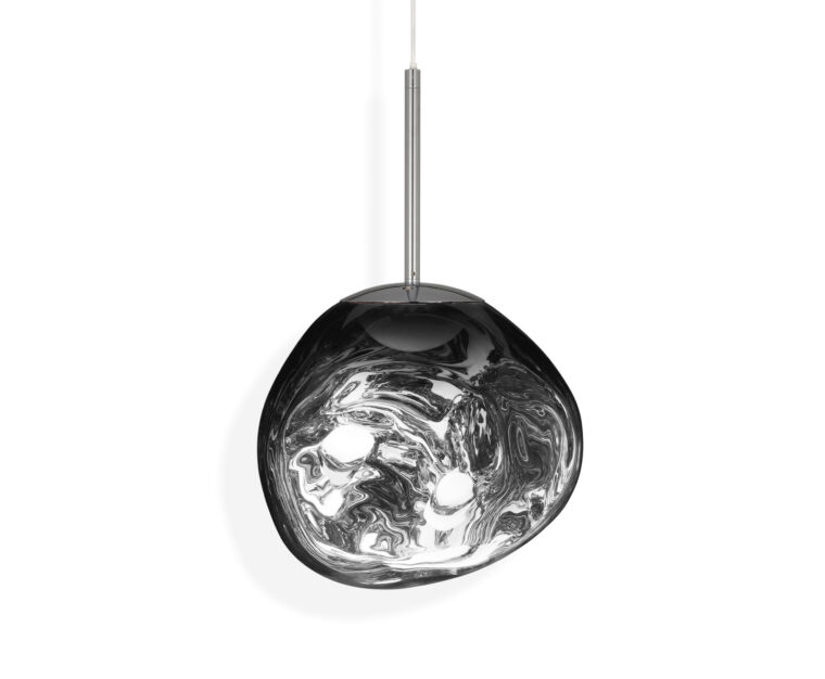 MELT LED MINI PENDANT CHROME ON