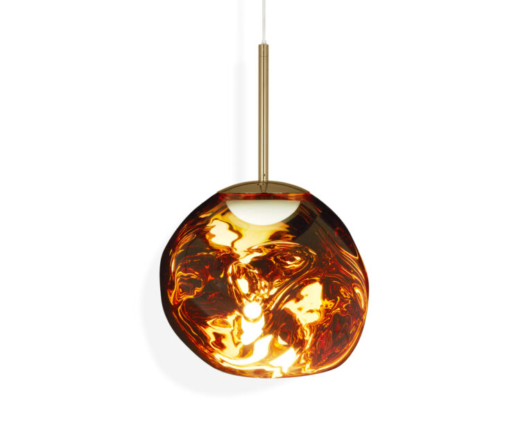 MELT LED MINI PENDANT GOLD ON