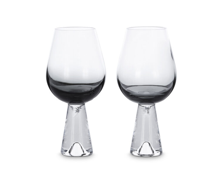 Tank Wine Glasses Black