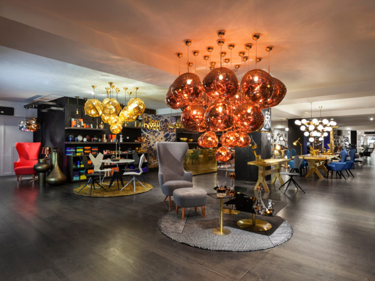 Tom Dixon concession at Harrods – Comercial