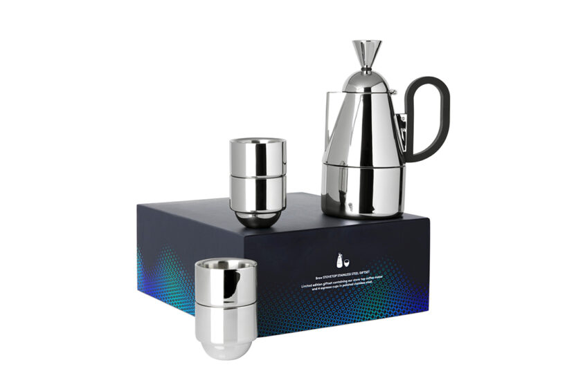 Brew Stainless Steel Stovetop Giftset Packaging