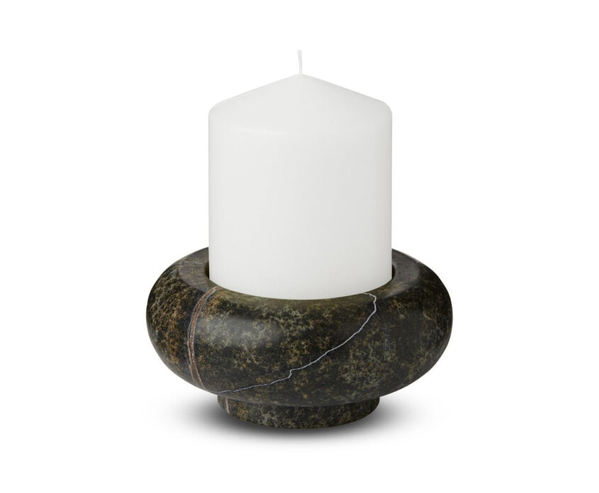 rock candle holder large 3