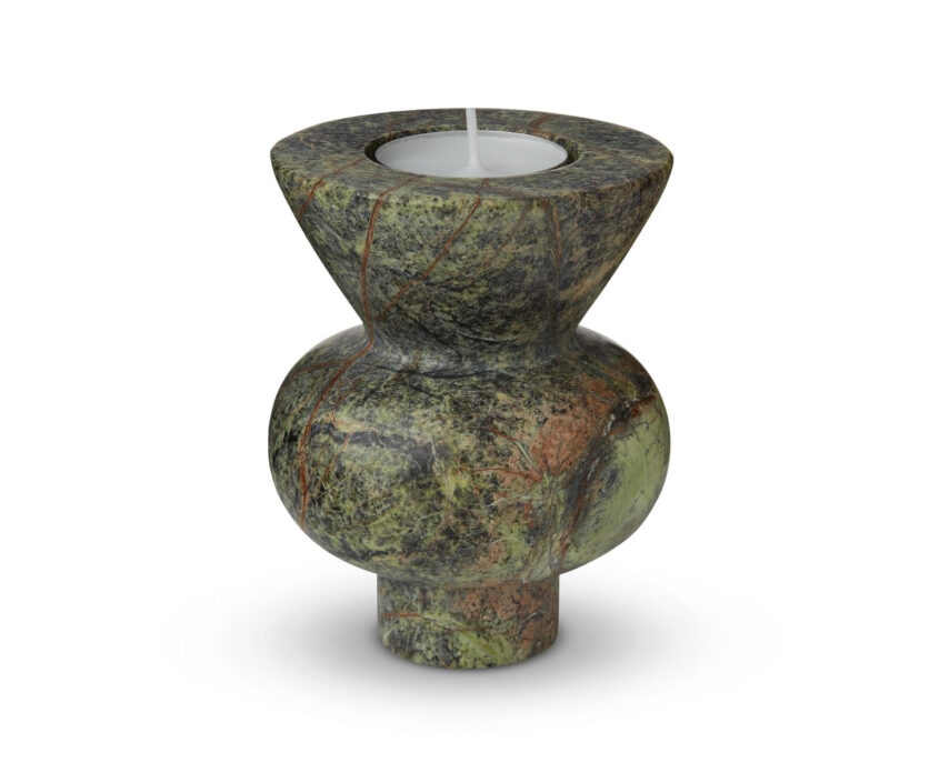 rock candle holder large 7